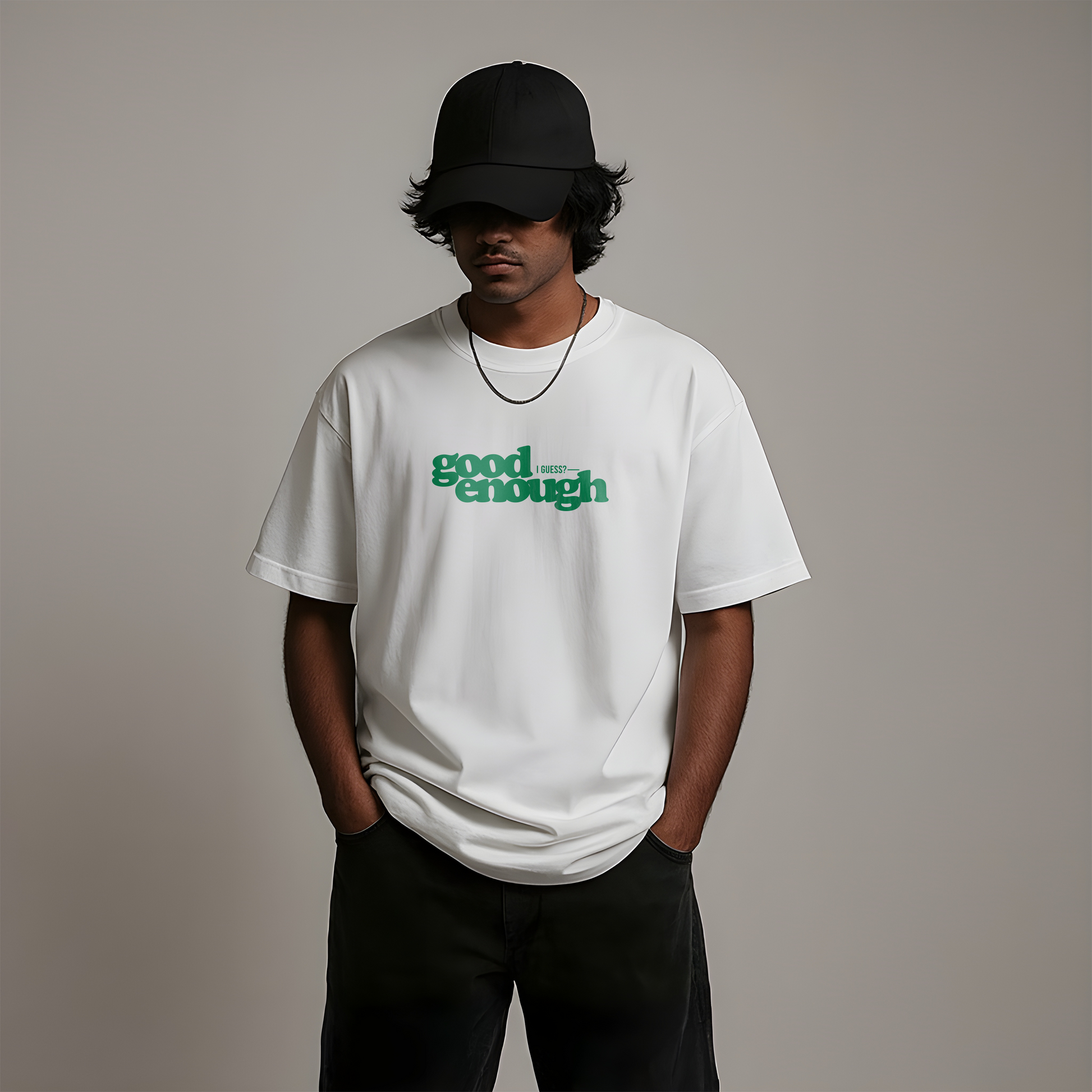 “Good Enough” Oversized Tee
