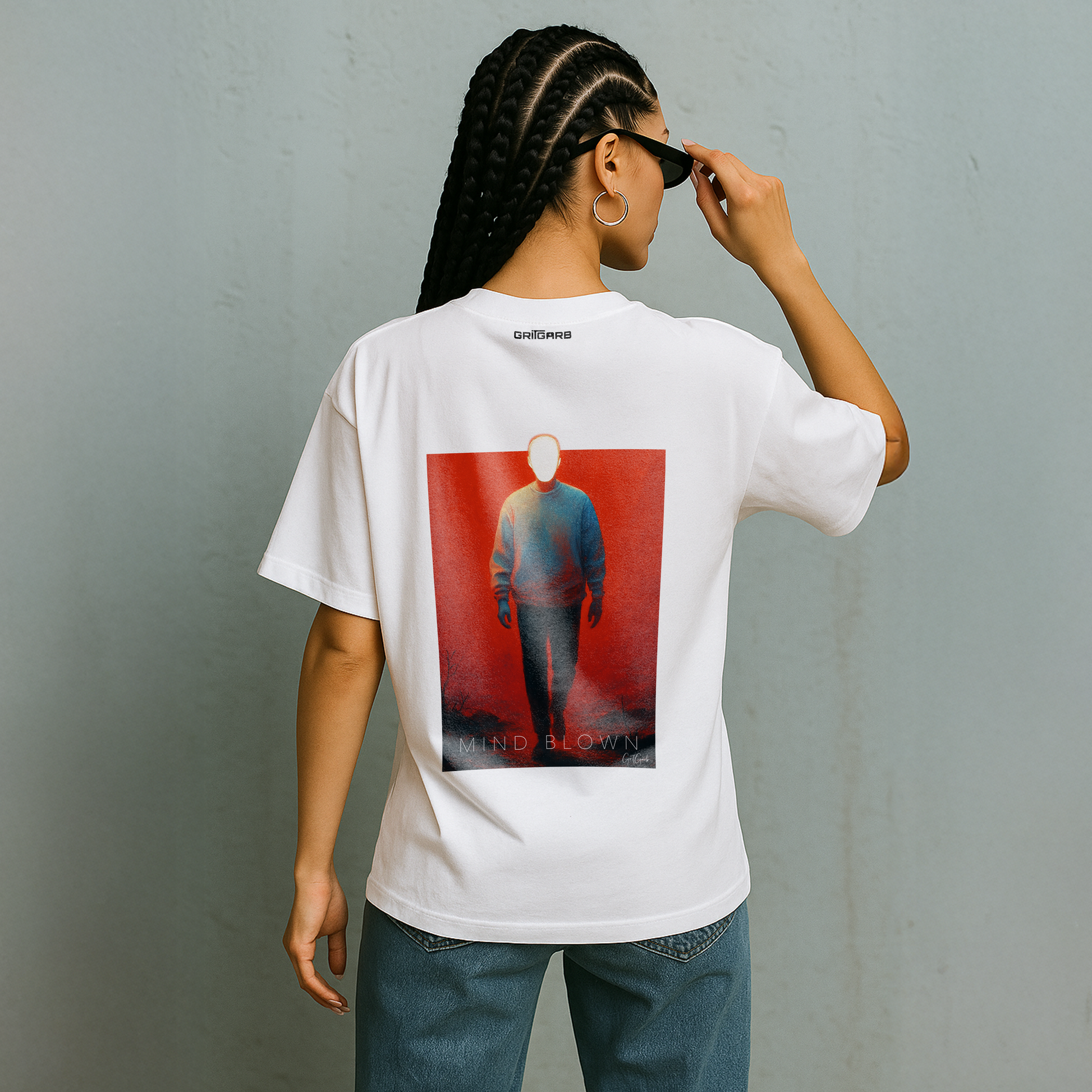 Mind Blown Tee oversized t shirt